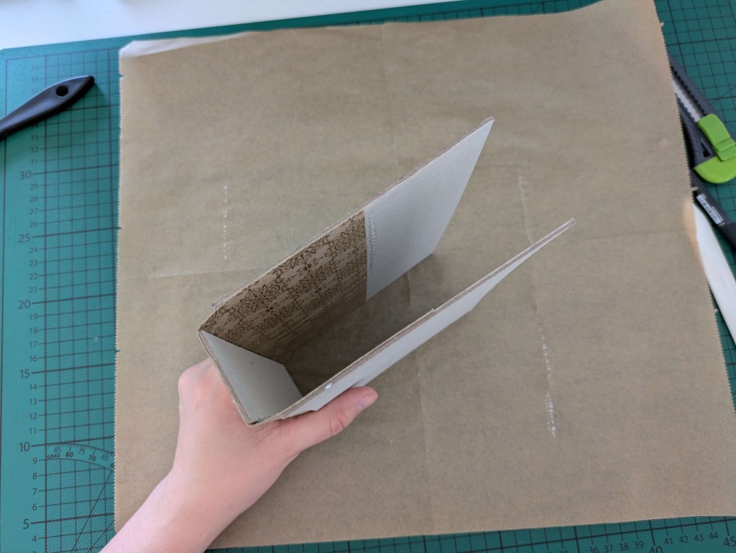 Dry fit of the casing to make sure all sides are aligned nicely.